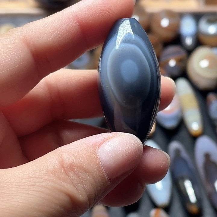 玛瑙/玉髓合金颈饰