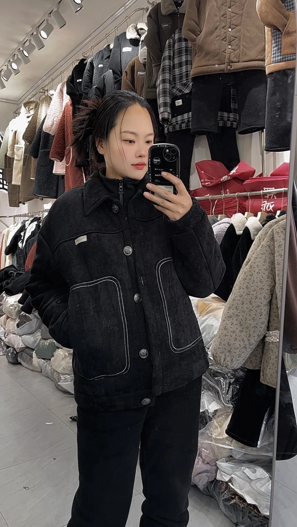 男士铜扣三层加厚家居服套装