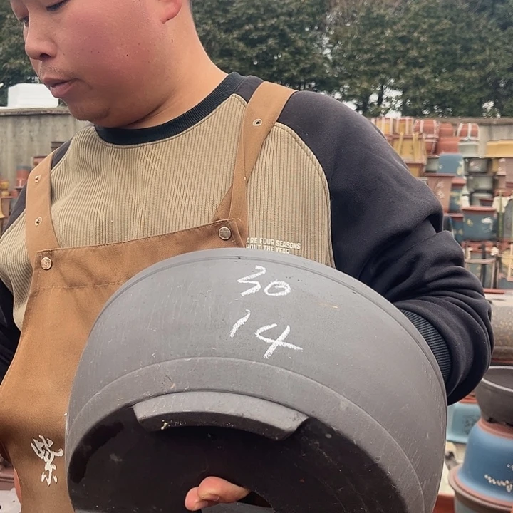 紫砂紫砂花盆盆栽