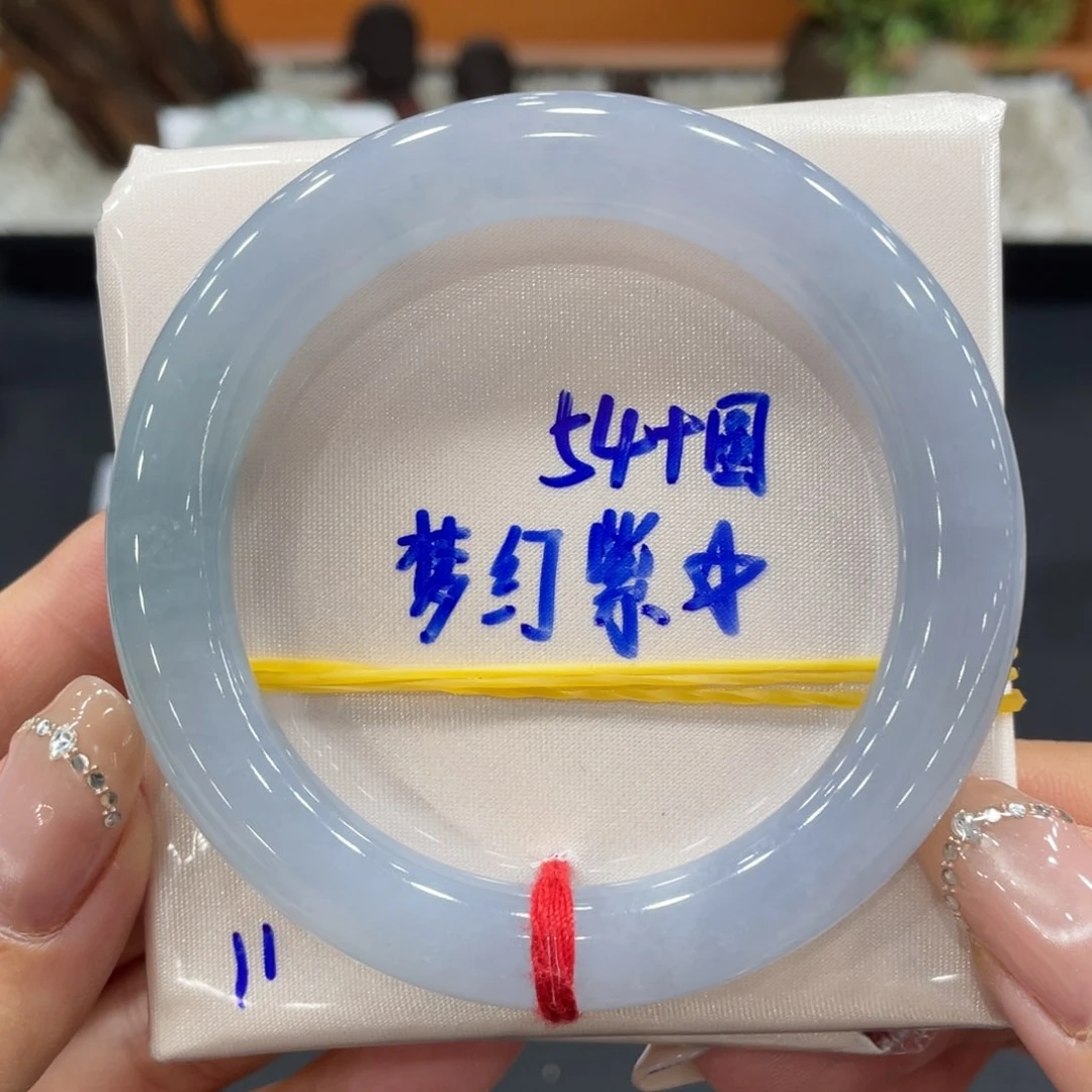 未镶嵌手镯（圆镯）翡翠天然缅甸翡翠A货手镯 66