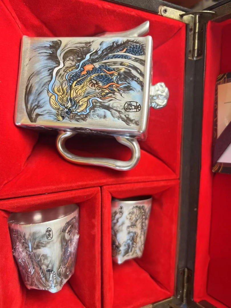 高端四大神兽一壶两杯