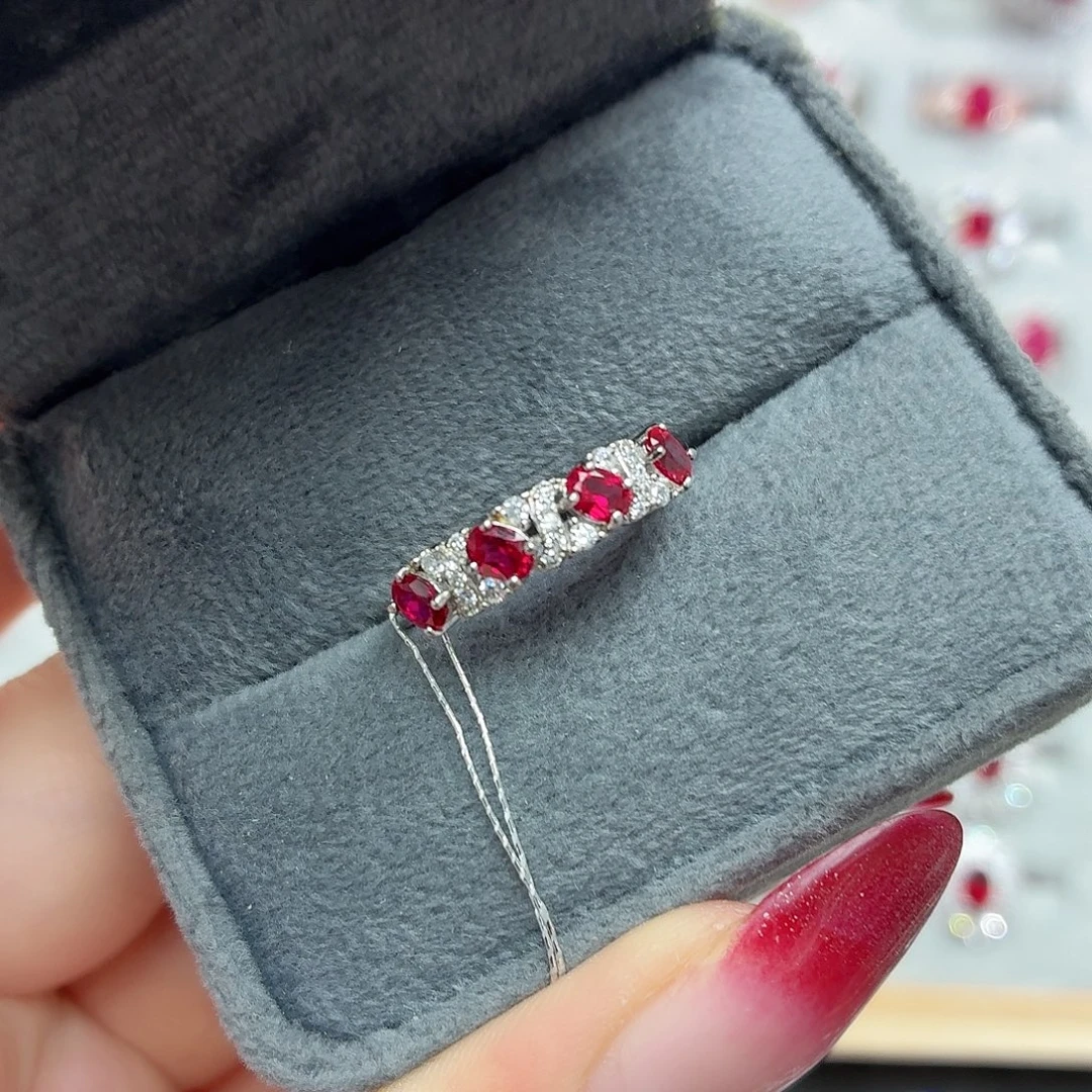 925银培育鸽血红色宝石018