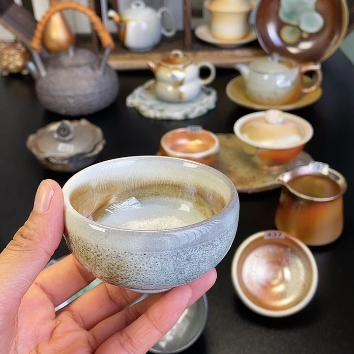 燃薪柴烧茶器主人杯