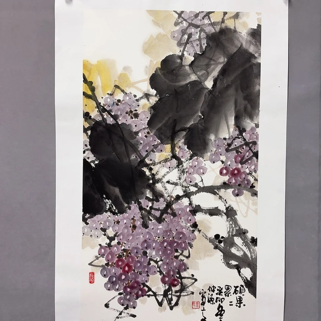 国画亲笔手绘放心去藏