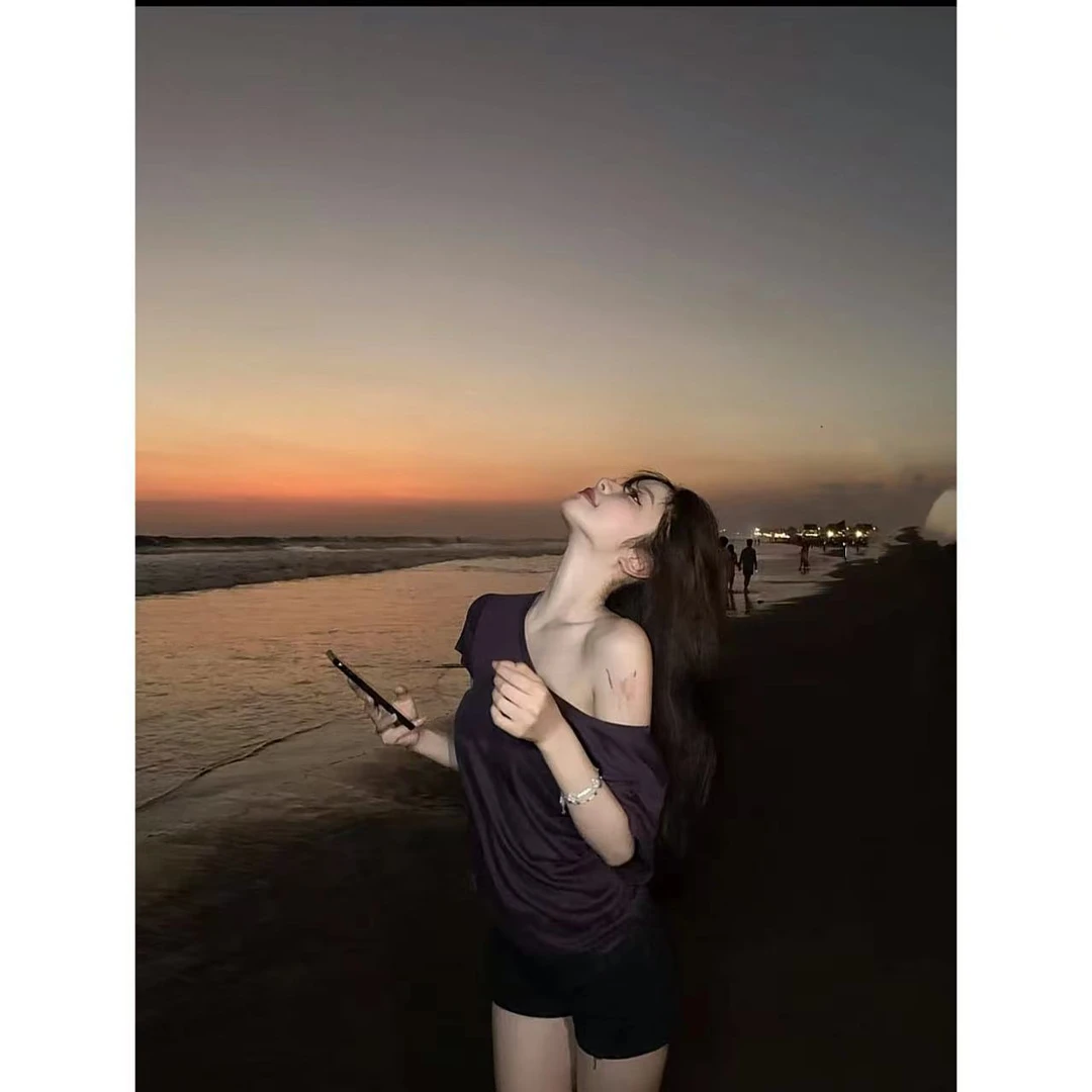 徐秋阳  蚕丝面膜T （大版型）春夏新款百搭舒适显瘦短袖上衣11087