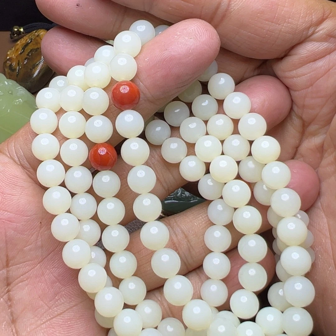 和田玉未镶嵌项链