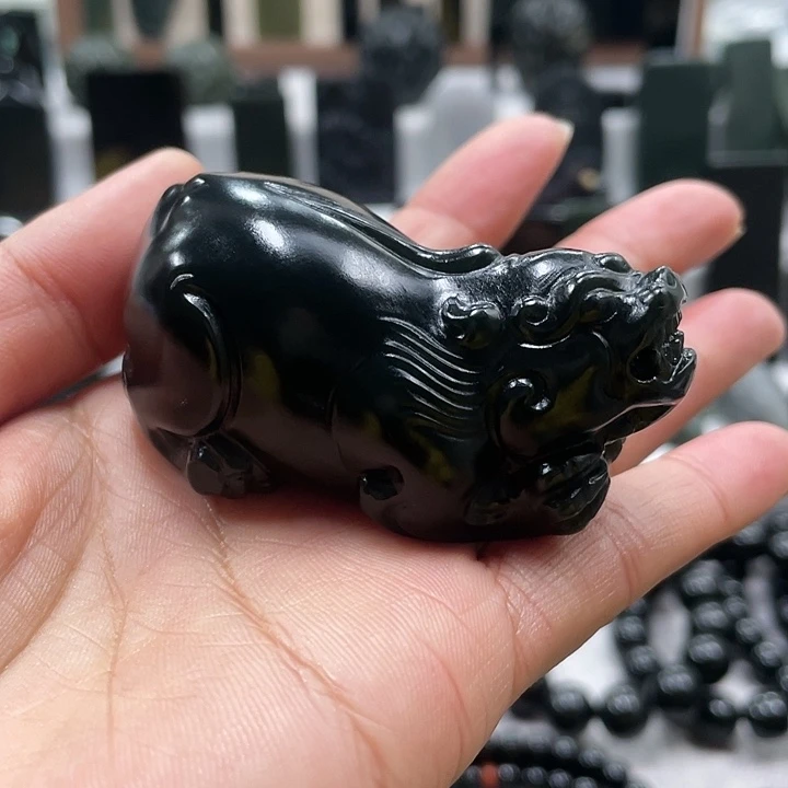 【闪购商品】颈饰未镶嵌和田玉（青玉）合**业