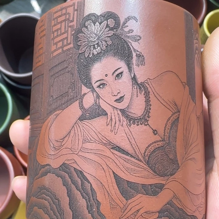 茶杯紫砂全手工制作工艺