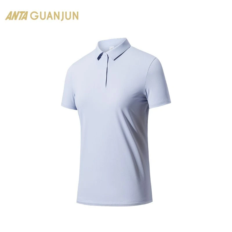 安踏冠军全天候系列通勤女T恤智能调温亲肤短袖POLO衫162520103