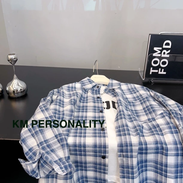 KM PERSONALITY 2025 新款 春季男童长袖衬衫 213