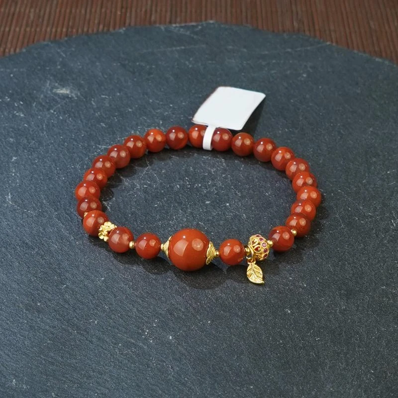 【宝妈/不得米去拍】南红手链（发一件）