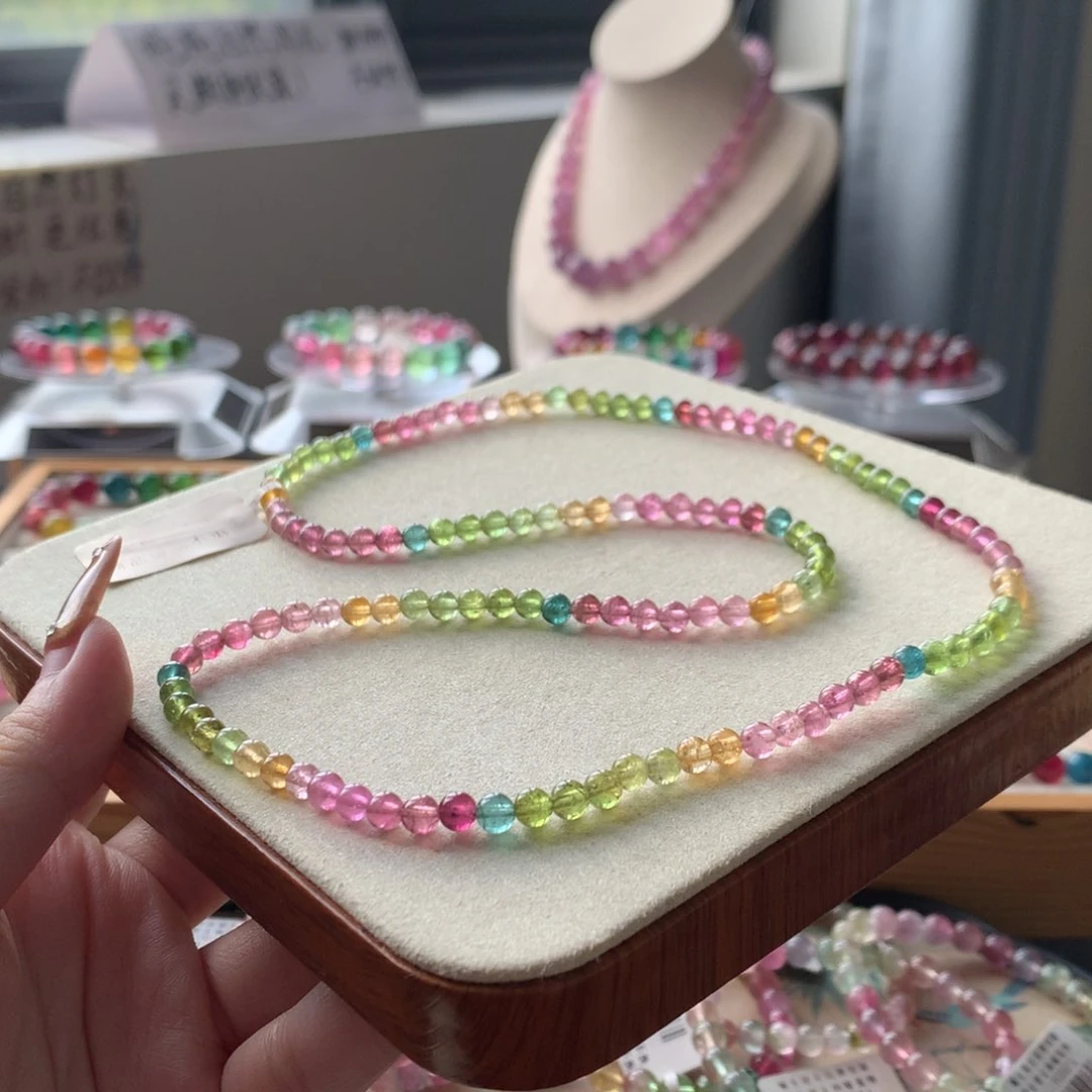 未镶嵌手链碧玺碧玺