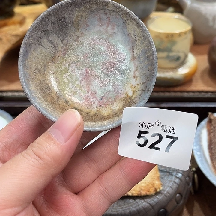 看***鲤沁庐柴窑古法柴烧全手工茶具