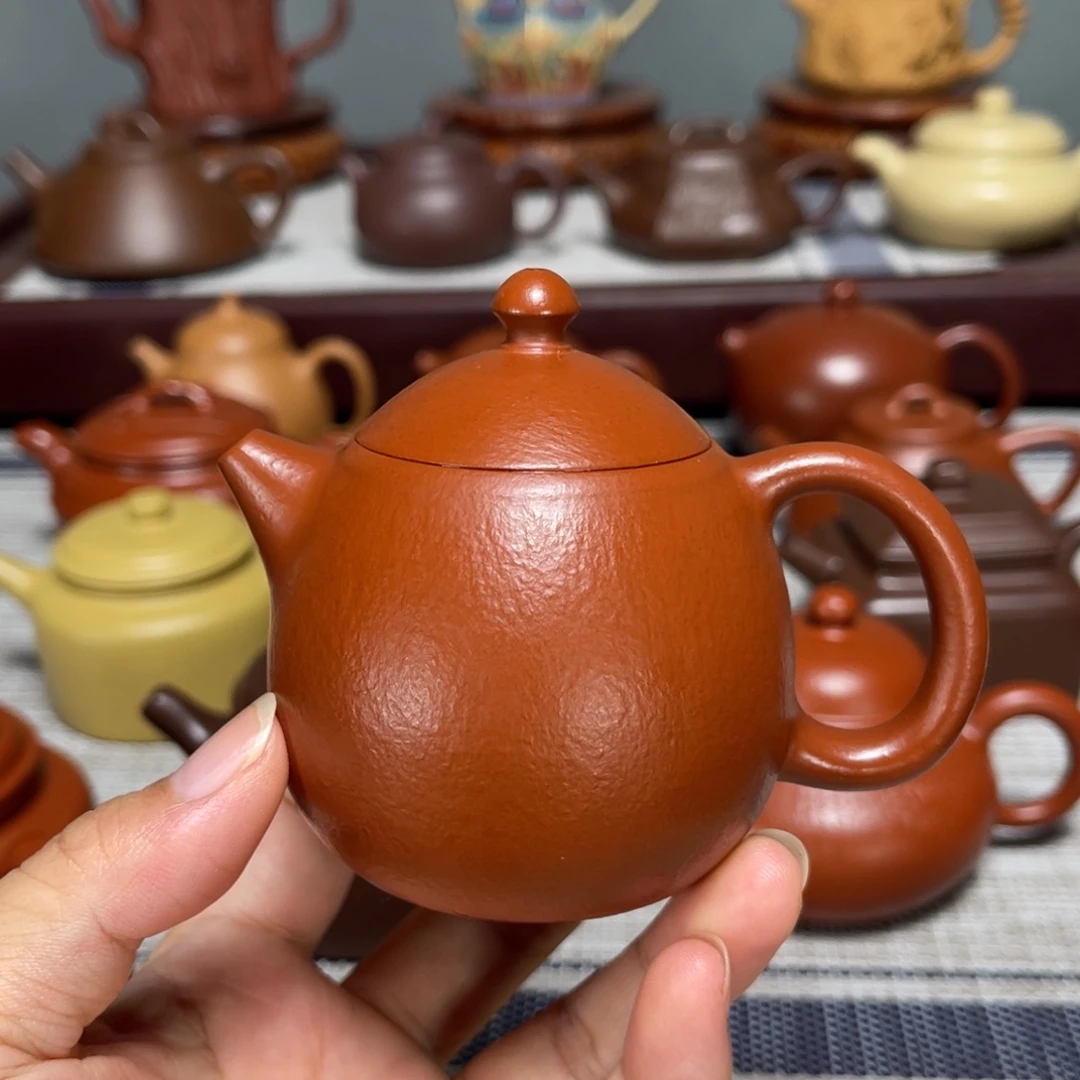 古***哥紫砂茶壶全手工制作125cc