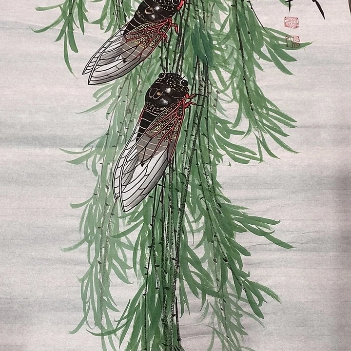 手绘国画作品欣赏9999