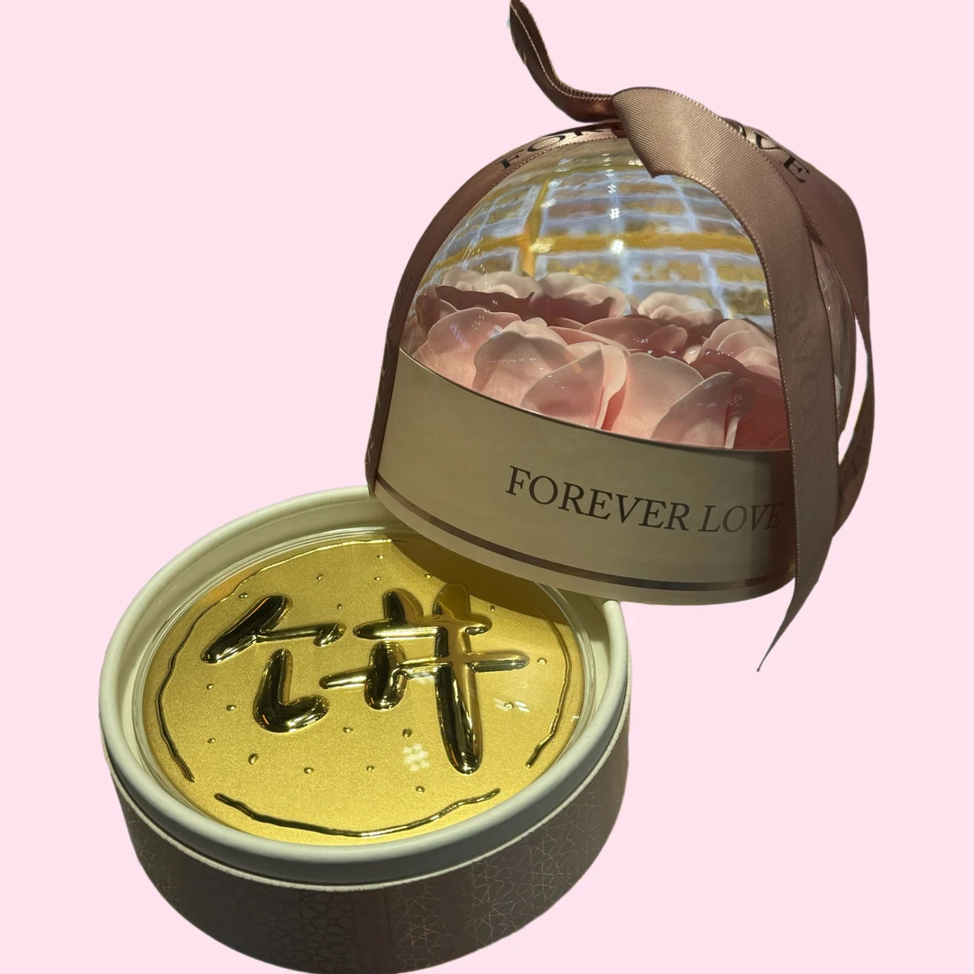 含金工艺品水贝超值大饼玫瑰礼盒合集系列摆件生日快乐含金工艺品