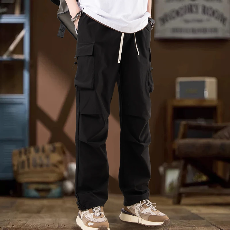 2025春夏新品防水柔软休闲裤山系露营徒步情侣冲锋裤四季长裤2570