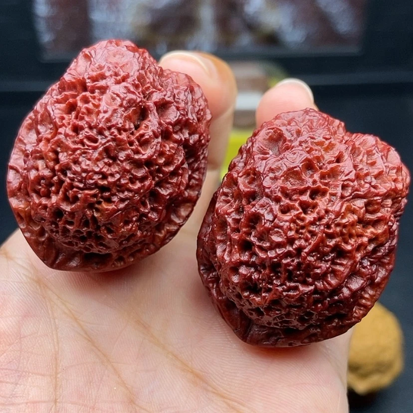 【闪购商品】把件文玩核桃40尺鱼子绣球53克