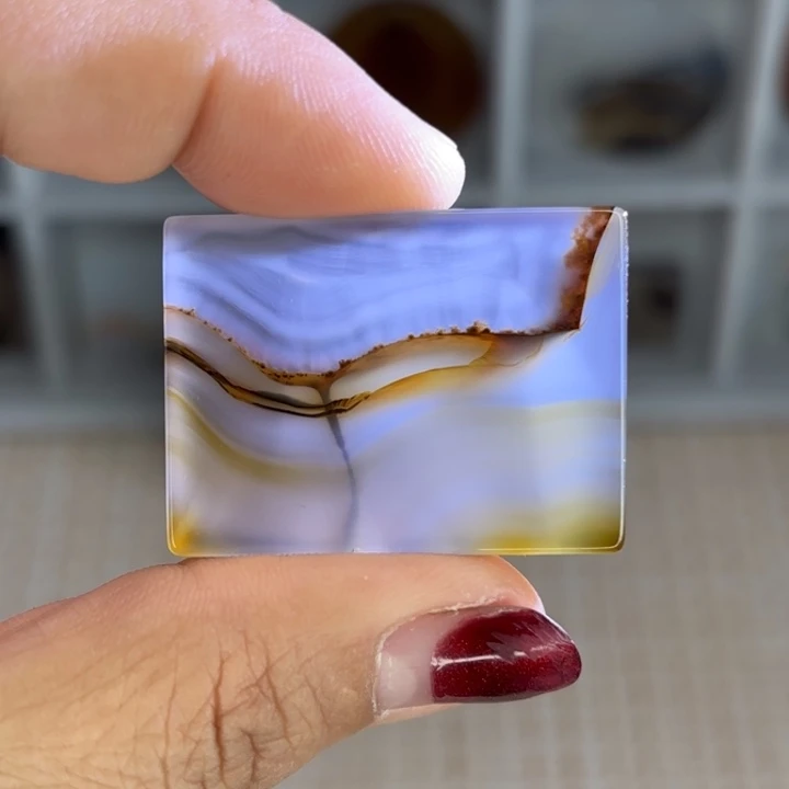 玛瑙/玉髓颈饰合金