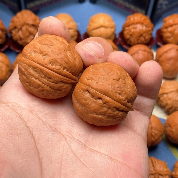 文玩核桃把件?*静寿星头