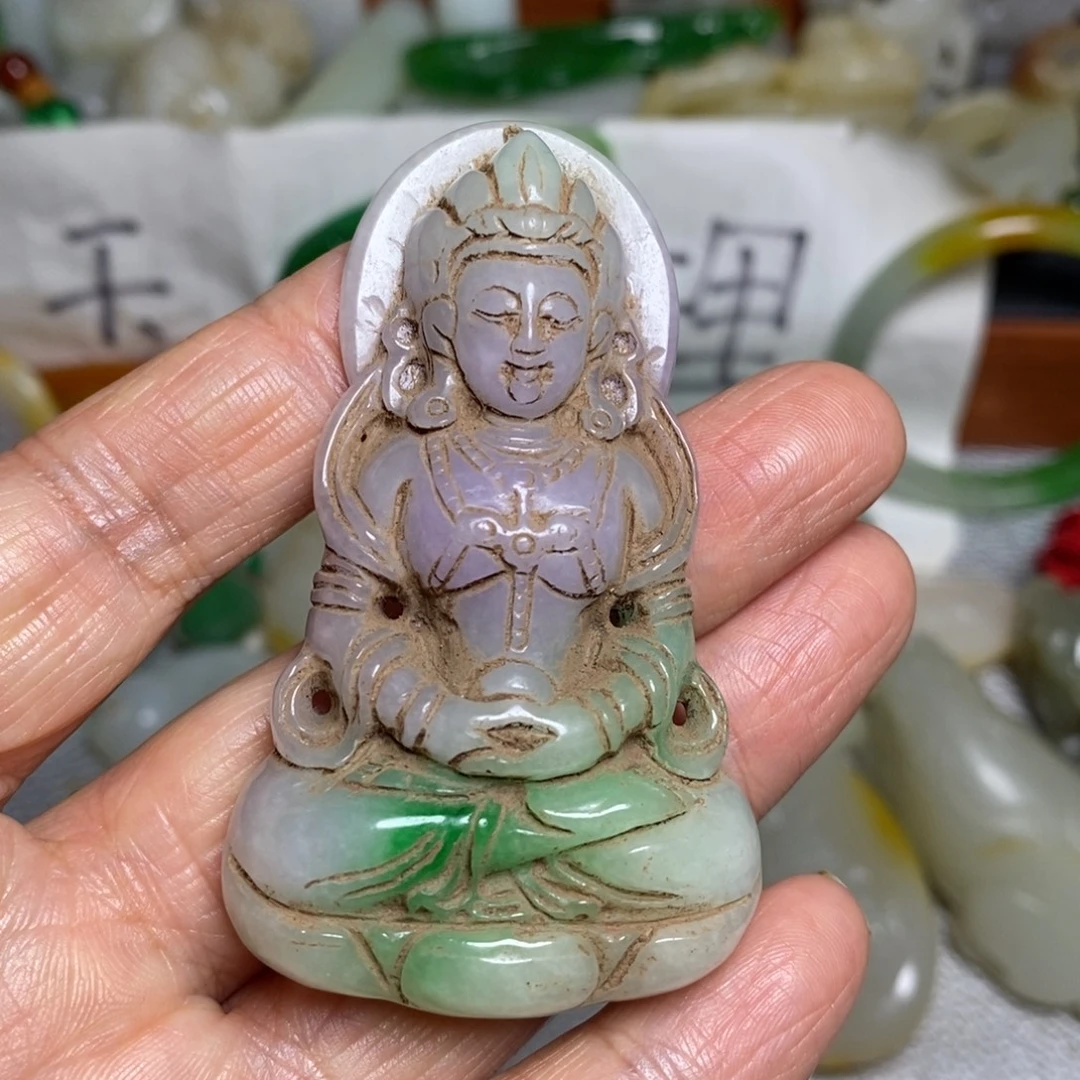 二***哥和田玉（糖玉）未镶嵌颈饰
