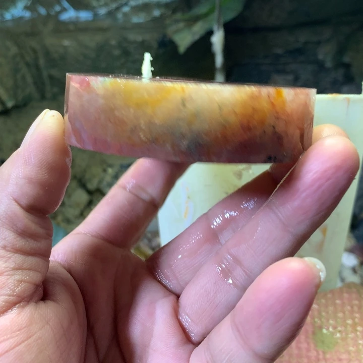 茜***涂定制玛瑙天然玛瑙手镯