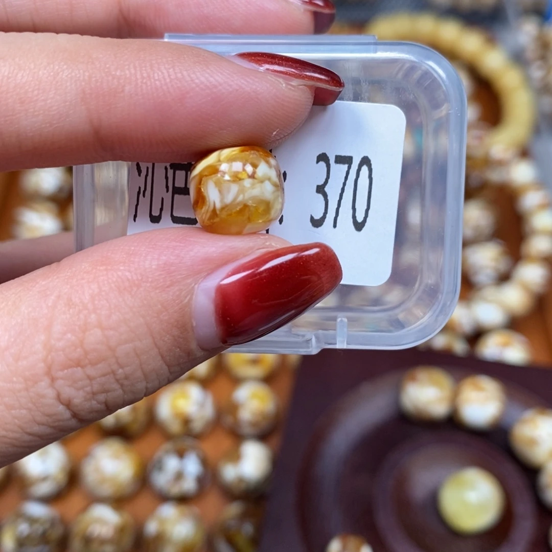 把件猴头核桃沁色圆珠老型370