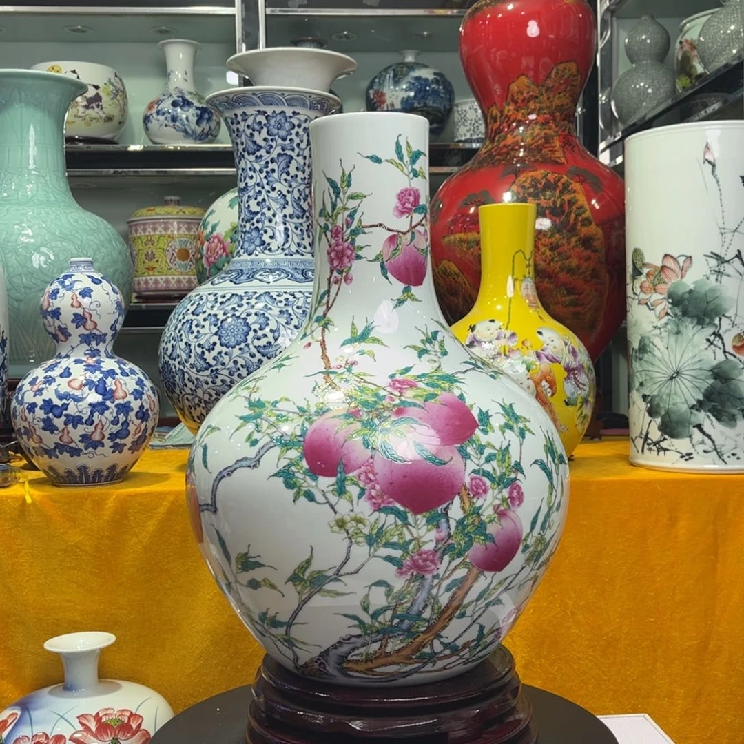 景德镇陶瓷花瓶摆件