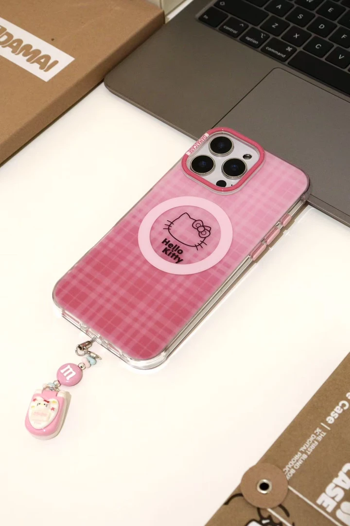 【DAMAI】原创卡通imd双层可爱风设计款保护磁吸苹果手机壳