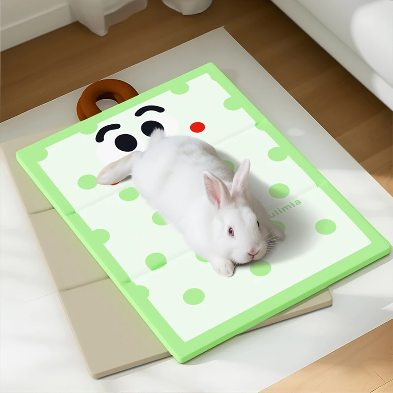 兔窝宠物凉垫睡垫降温凉席防水防脏四季通用趴趴垫兔子专用宠物窝