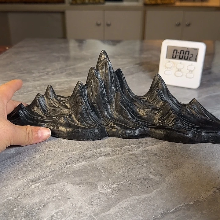 伏***爷奇石茶宠鱼缸文房摆件