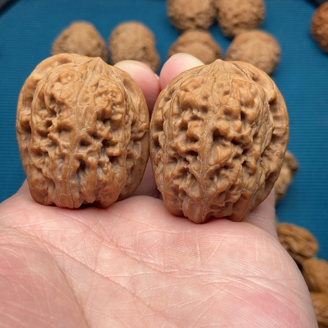 一***家文玩核桃把件西北将军膀