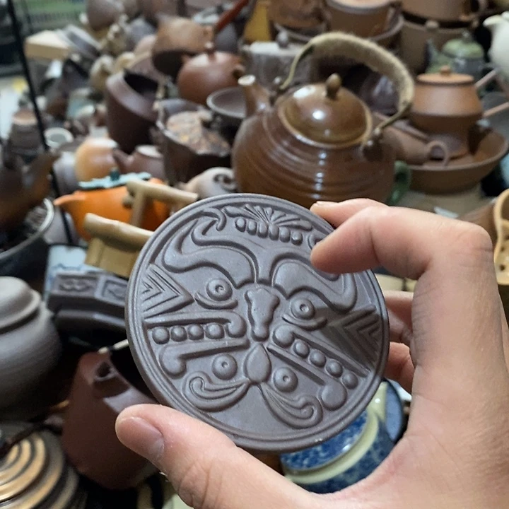 瓷片荷花的小秘密是否还有那么