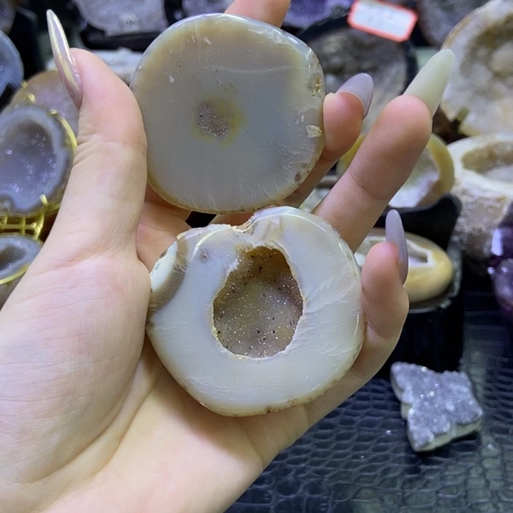 未镶嵌珠宝半成品水晶聚宝盆
