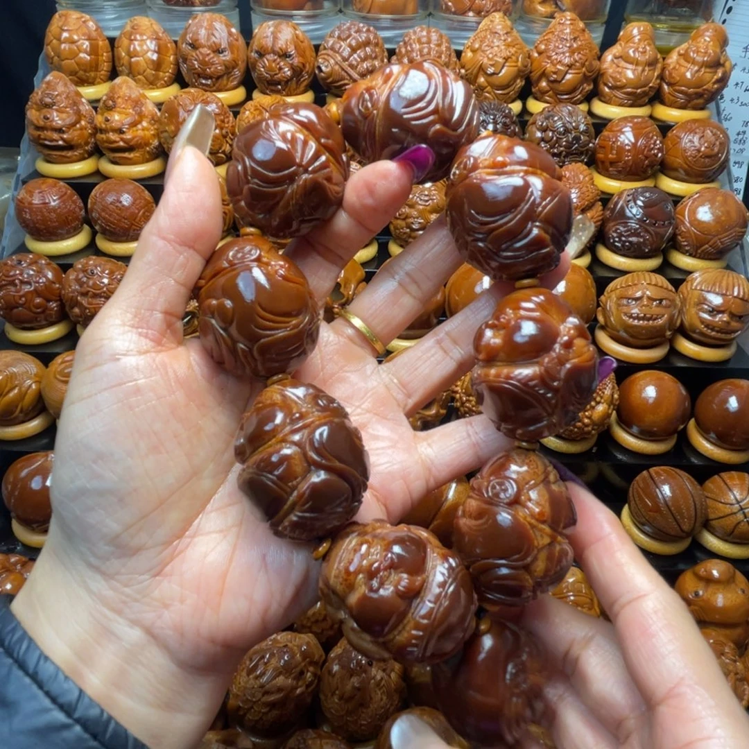 小***9把件橄榄核橄榄球