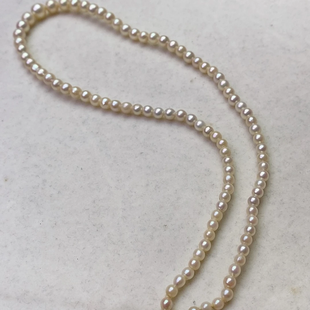 海水珍珠颈饰银S925镶嵌