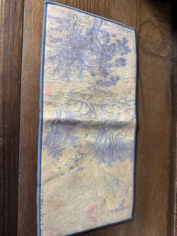 小桥流水双面吸水茶巾吸水茶布