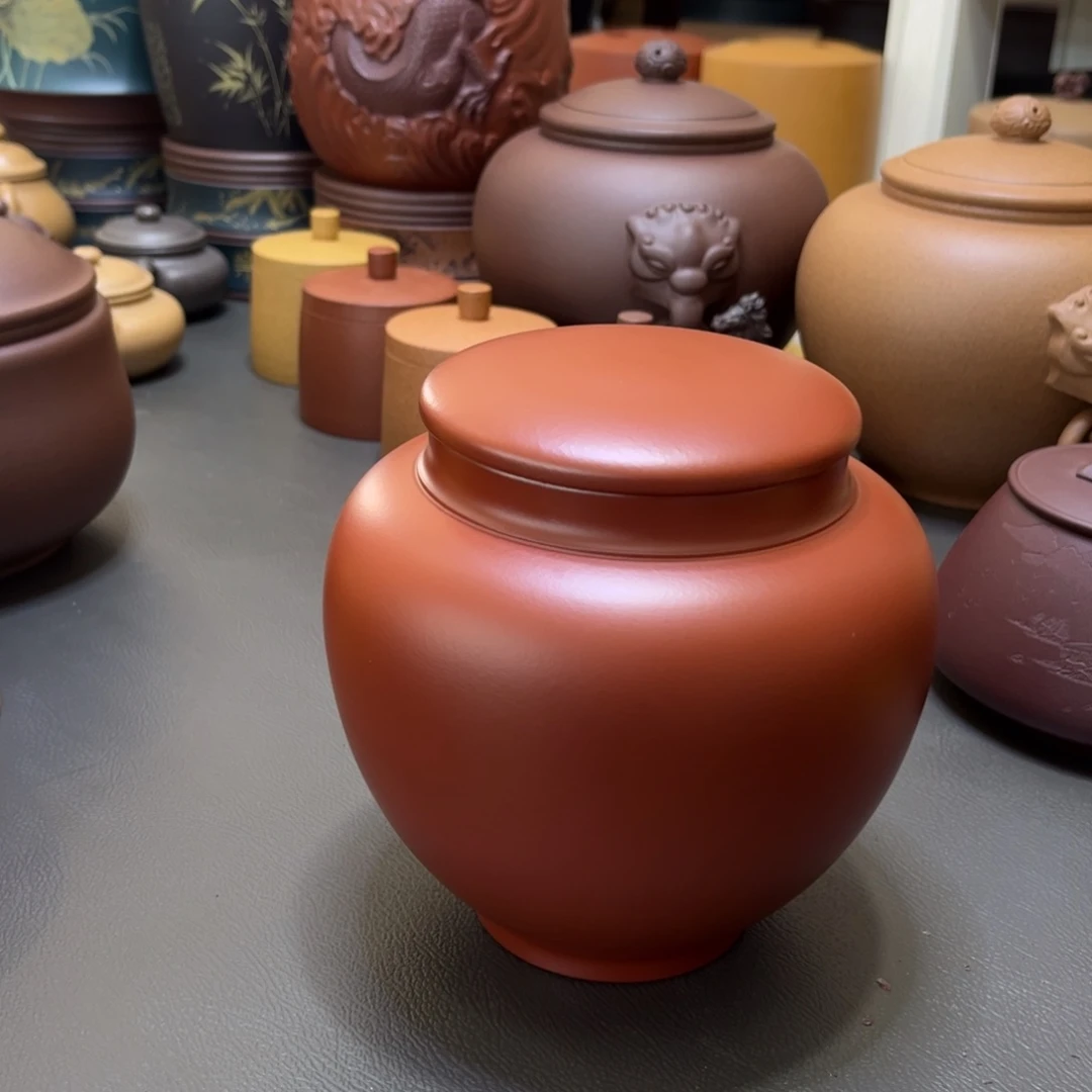 紫砂茶叶罐紫砂茶具