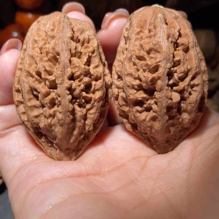 把件文玩核桃东北楸子小雪215