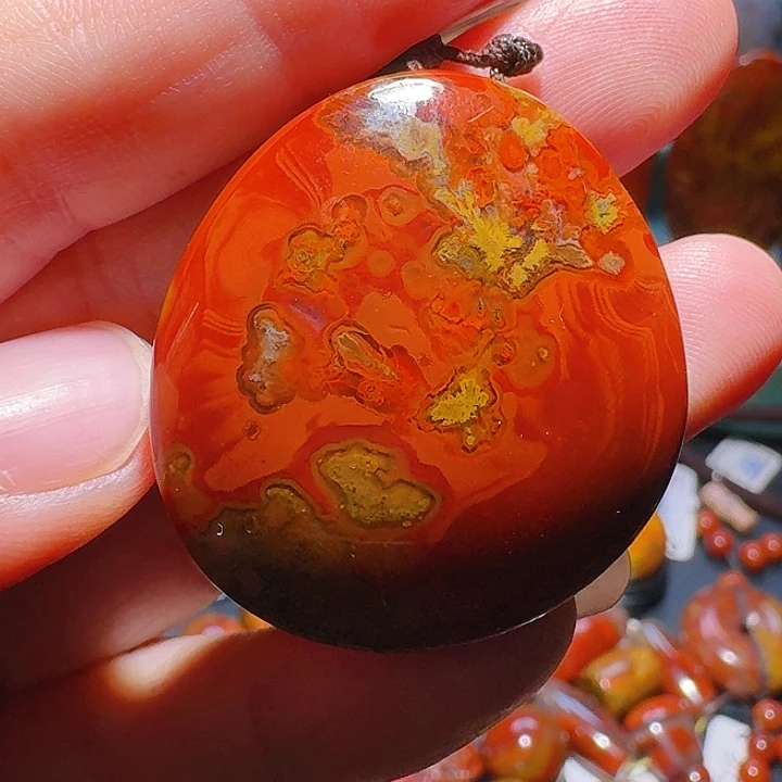 玛瑙/玉髓未镶嵌珠宝半成品