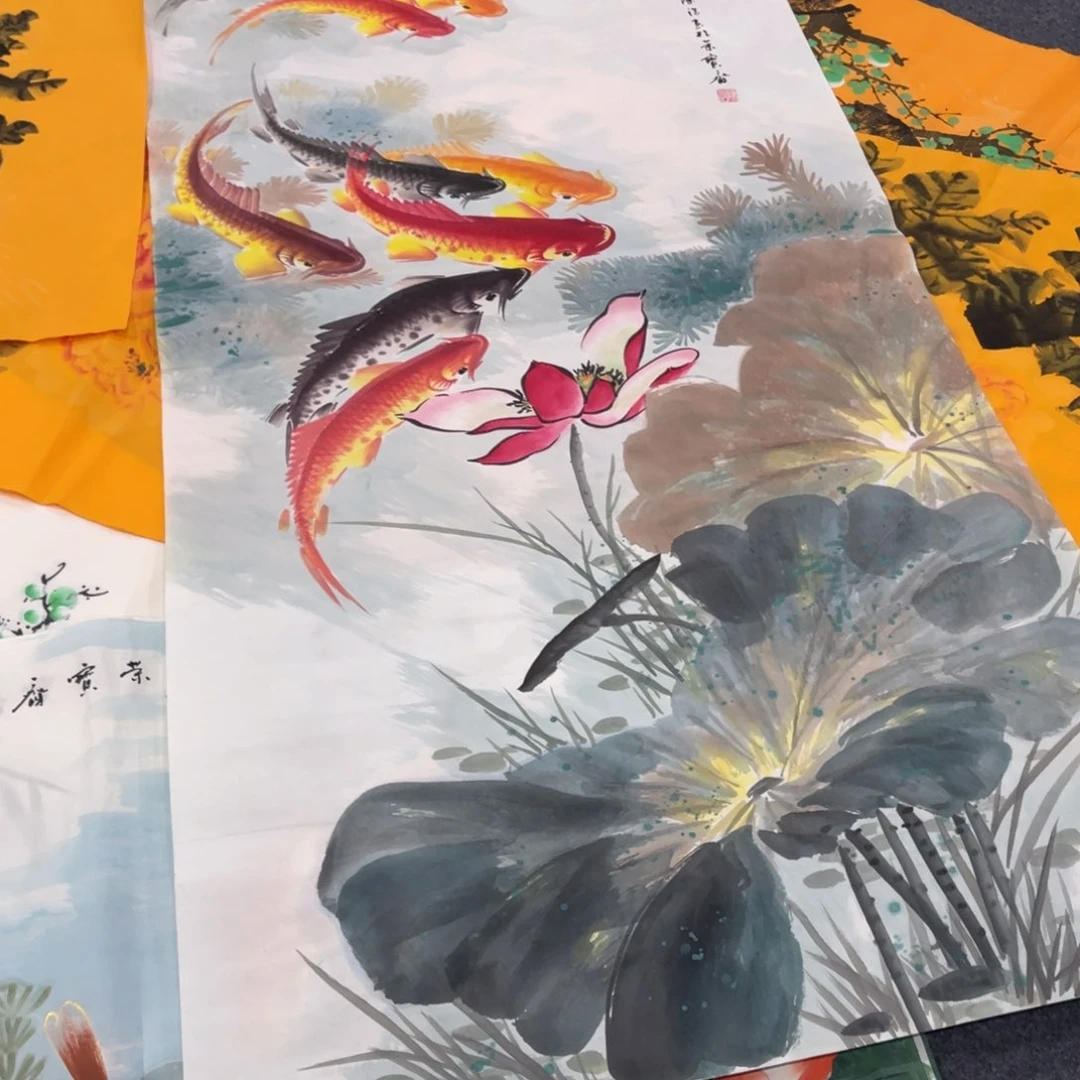 国画处理作品看好再拍哦