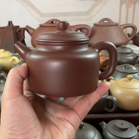 茶壶紫砂底槽清料240cc