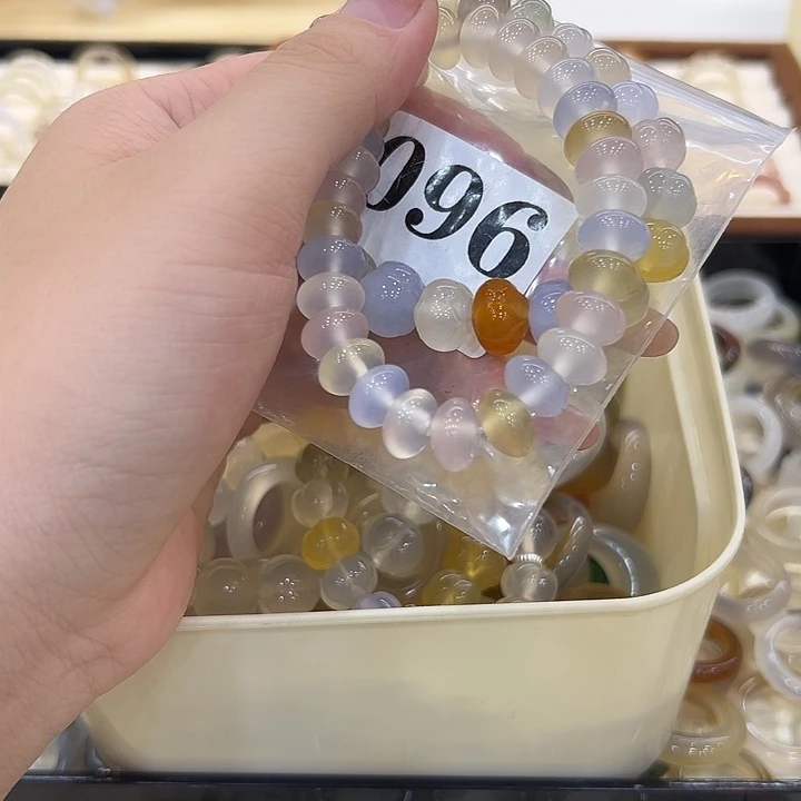 玲***岛玛瑙/玉髓合金戒指96