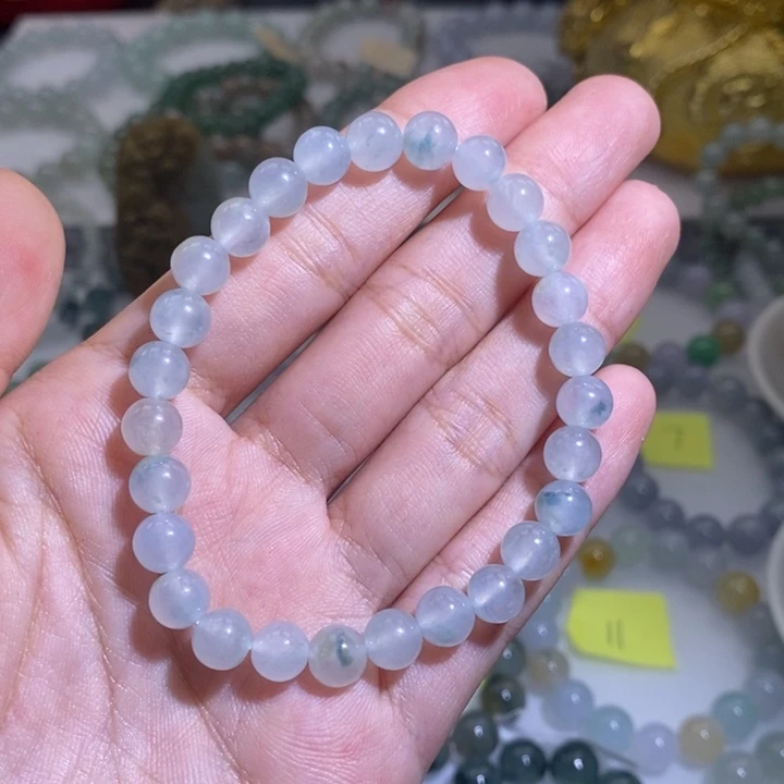 翡翠未镶嵌手链天然翡翠a货