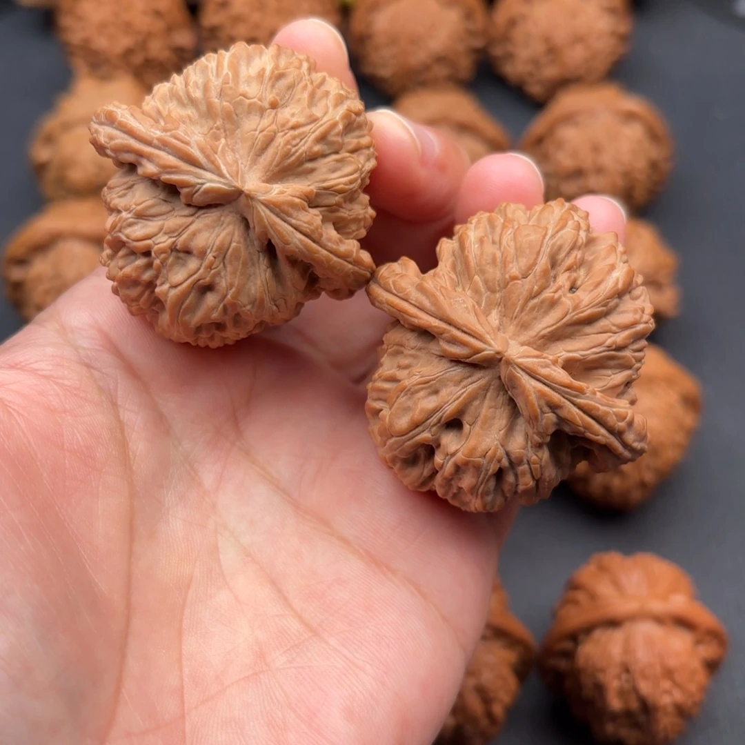 吊坠文玩核桃老款白狮子45