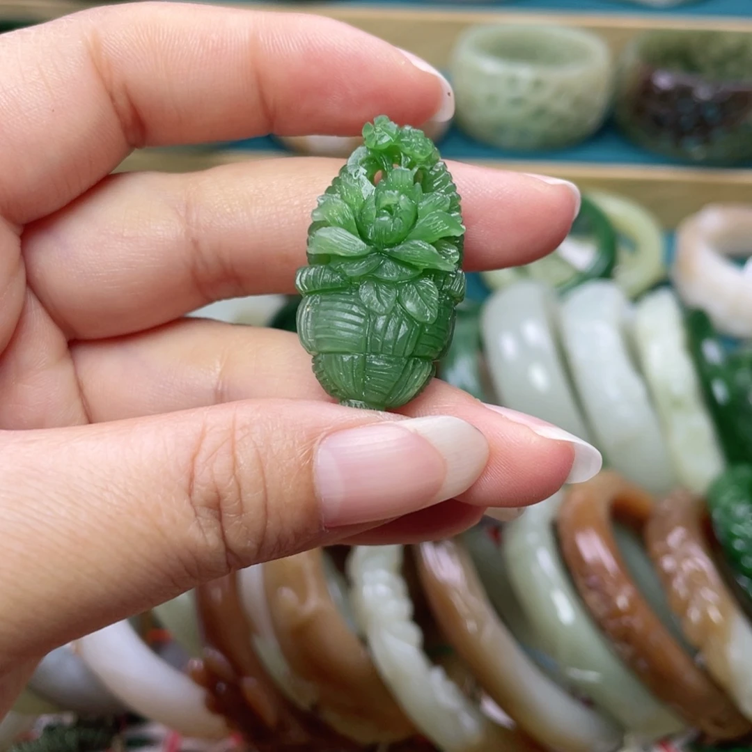 吊坠(不含链)未镶嵌和田玉