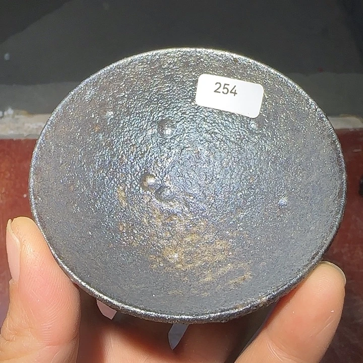 茶盏青钰薄胎建盏主人杯254