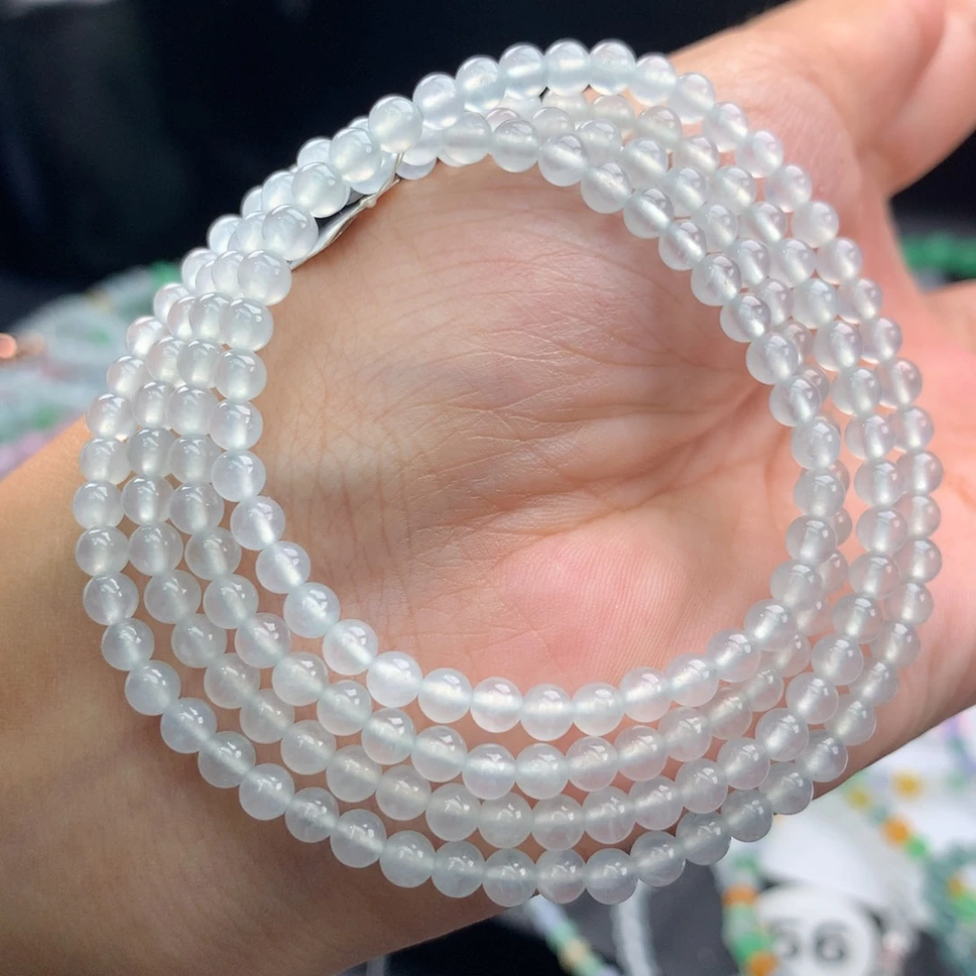 翡翠未镶嵌毛衣链