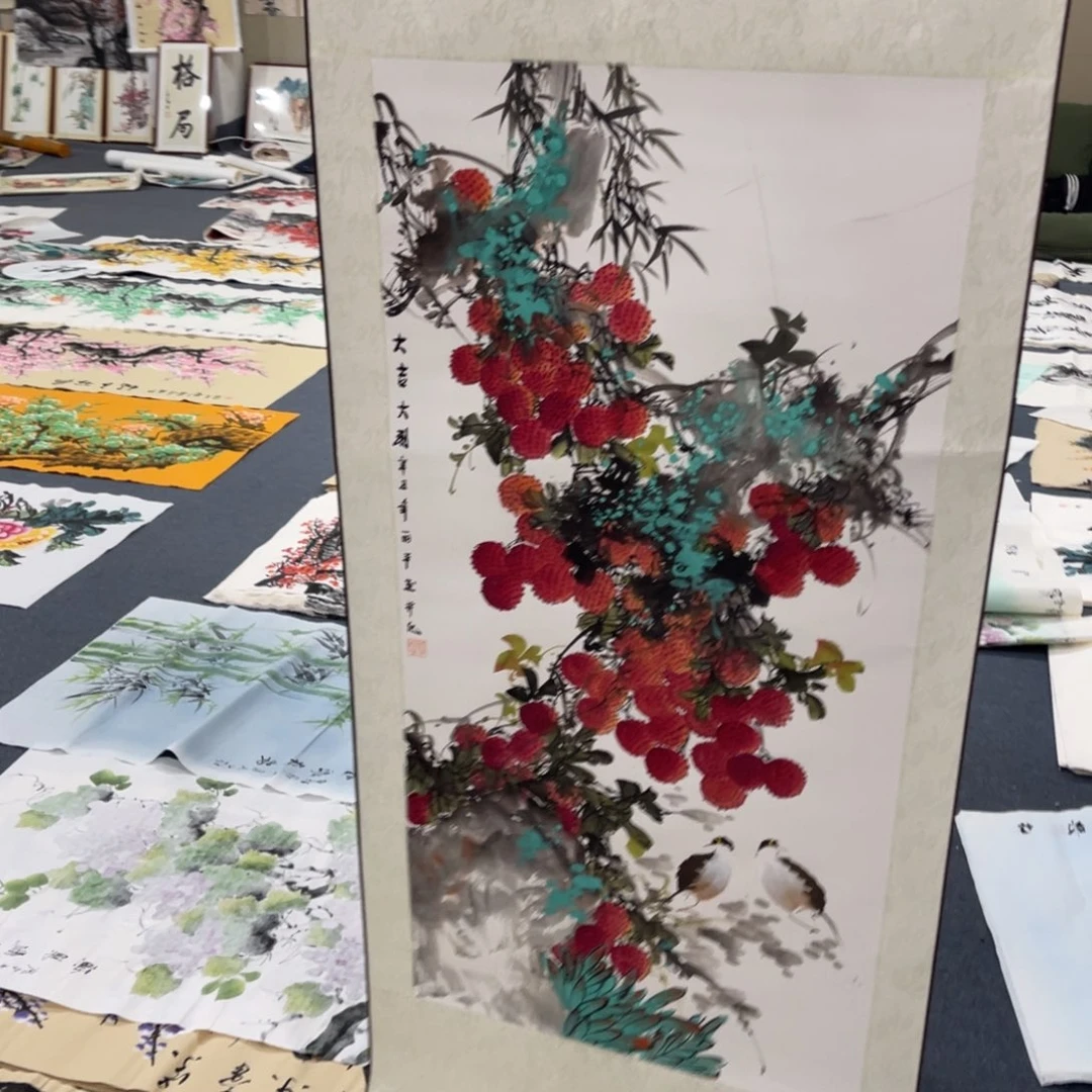 国画处理作品看好再拍哦