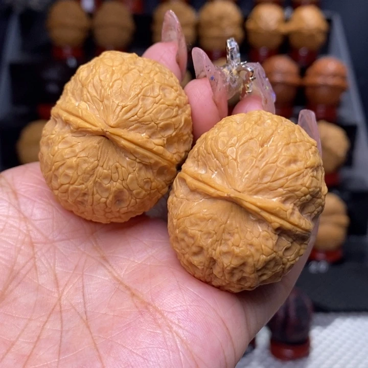 文玩核桃把件铁锤28号42尺